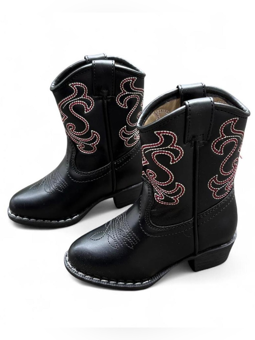Baby toddler black cowboy boots by Canyon Trails